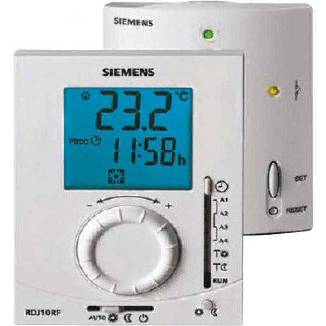 SIEMENS Thermostat sans fil journalier RDJ10RF/SET