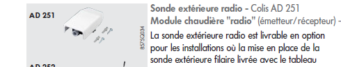 Sonde extérieure de Dietrich