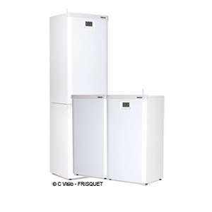 Chaudière à condensation au sol FRISQUET Prestige Chauffage avec ballon 80L 20 kW