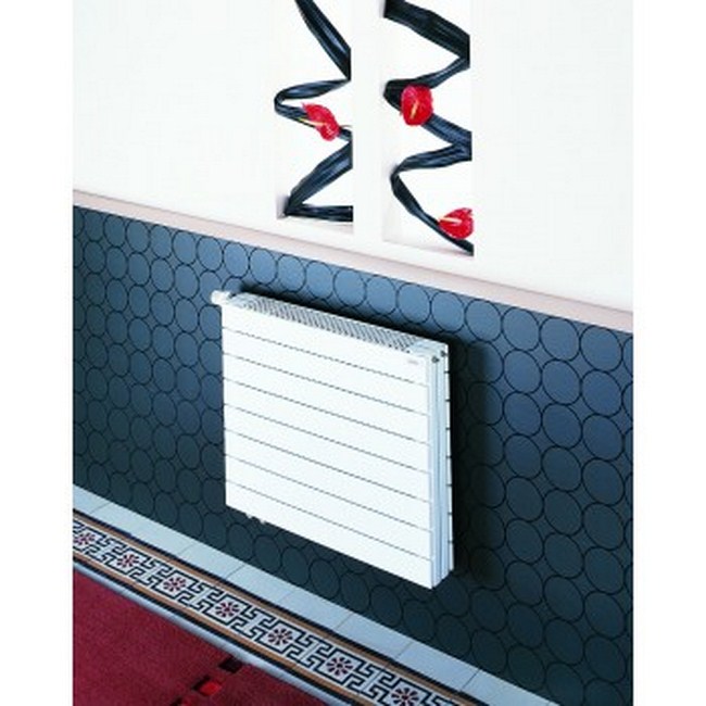  Acova Fassane PSXD radiateur horizontal double à ailettes 1139w blanc