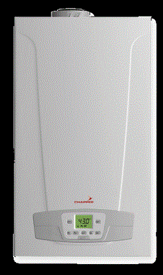 Pack Chaudière à condensation Initia plus HTE 2.24 24 KW Chauffage + ECS + Chauffe eau thermodynamique Thermor AEROMAX 3 270L